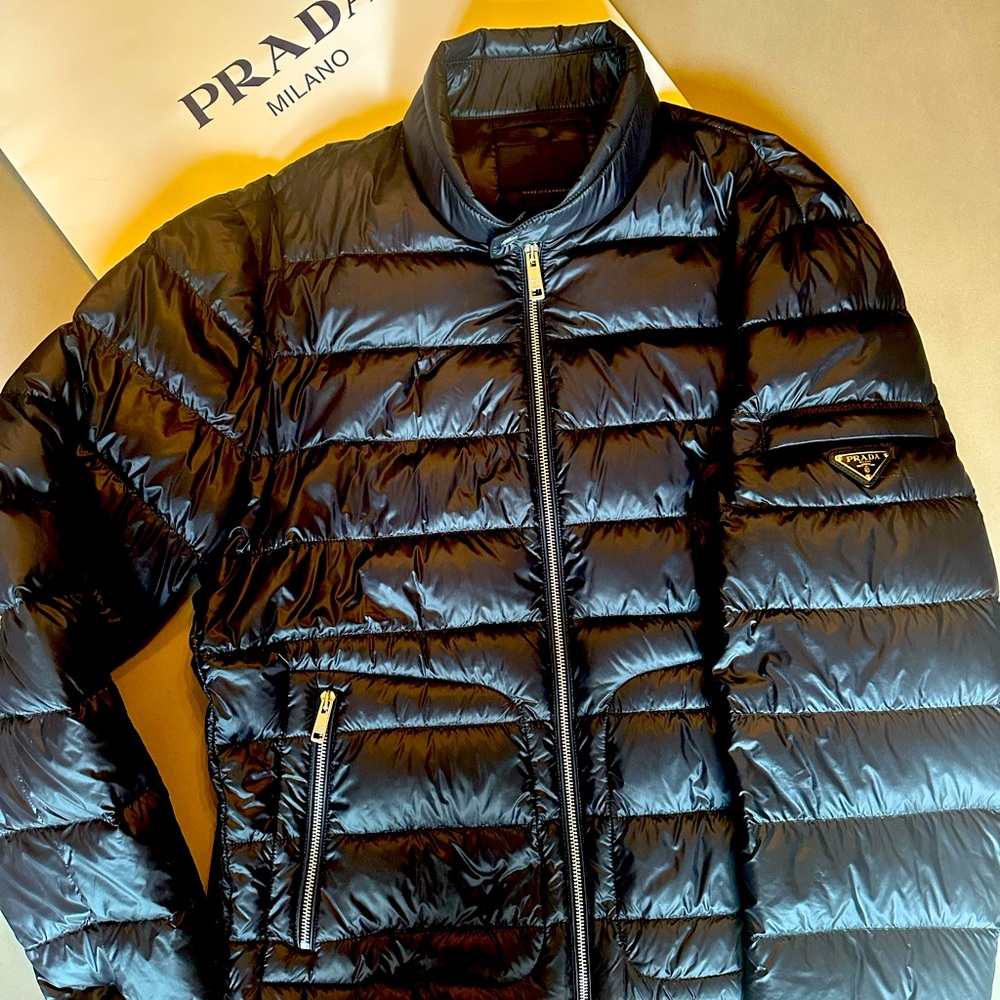 Prada puffer coat